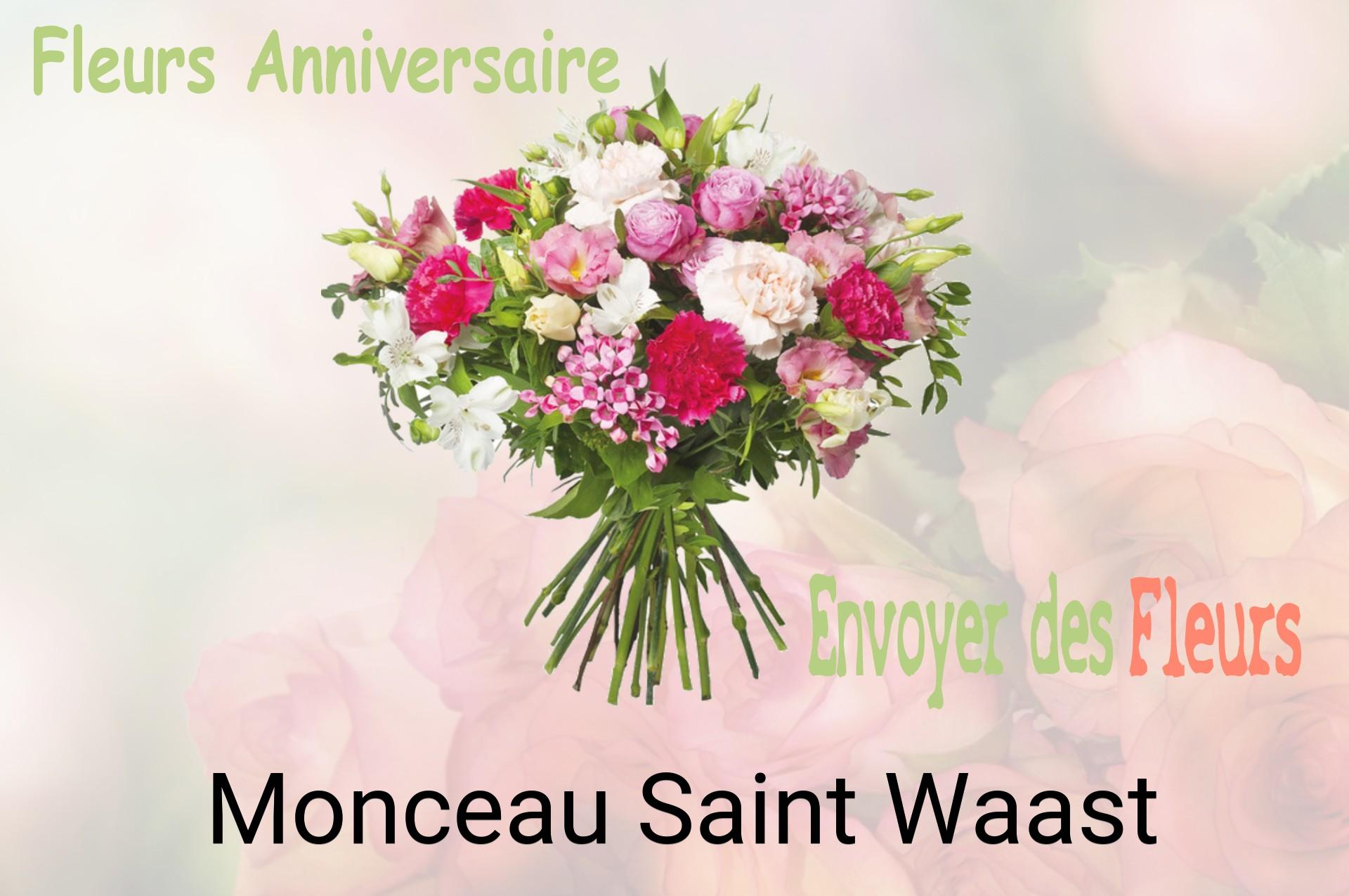 Bouquet de fleurs d’anniversaire livré à Monceau-Saint-Waast