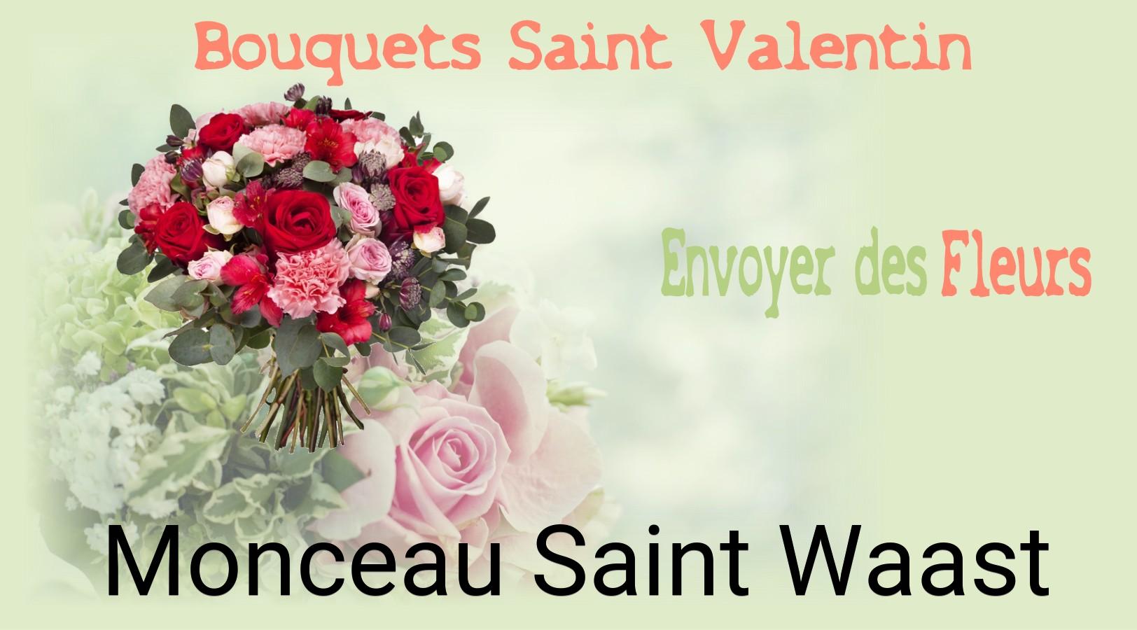 Roses de Saint-Valentin livrées à Monceau-Saint-Waast